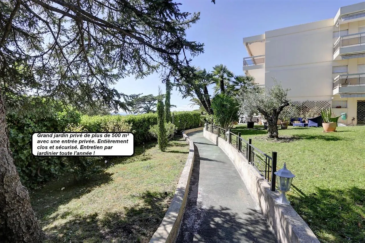 Appartement - Villa Le Saint Georges Avec Superbe Jardin Et Vue Mer Panoramique Cannes 0*,