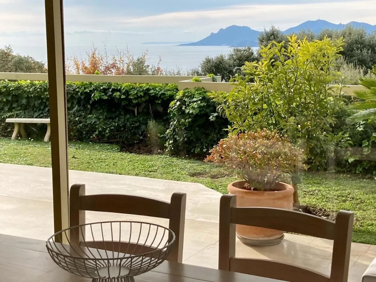 شقة Appartement - Villa Le Saint Georges Avec Superbe Jardin Et Vue Mer Panoramique كان
