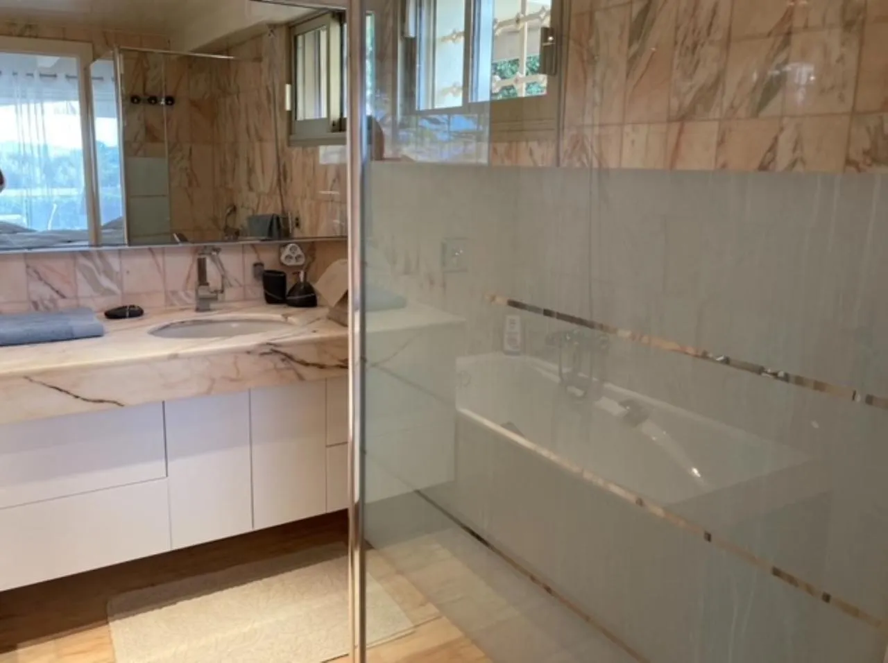 شقة Appartement - Villa Le Saint Georges Avec Superbe Jardin Et Vue Mer Panoramique كان