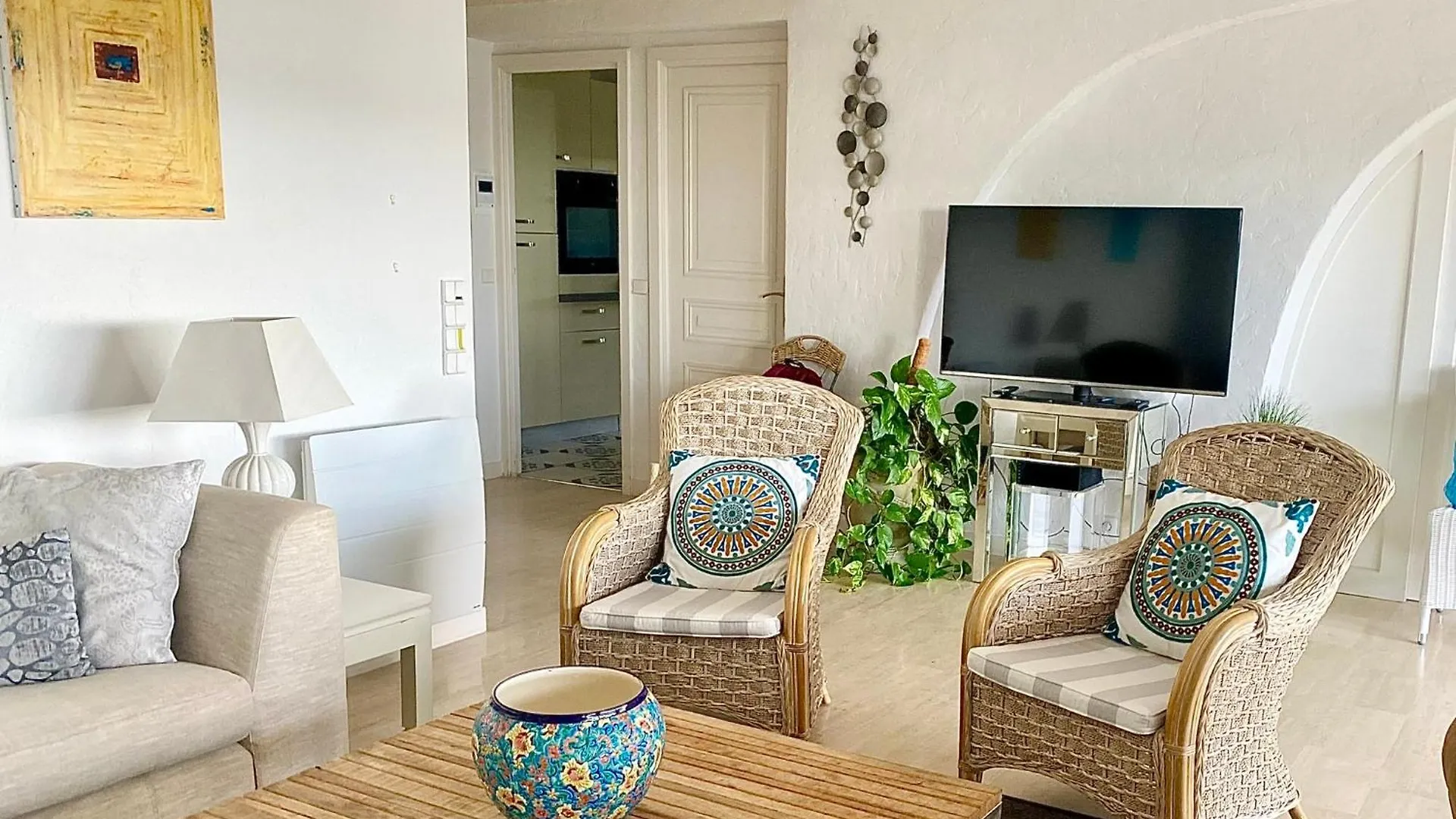 Appartement - Villa Le Saint Georges Avec Superbe Jardin Et Vue Mer Panoramique Cannes France