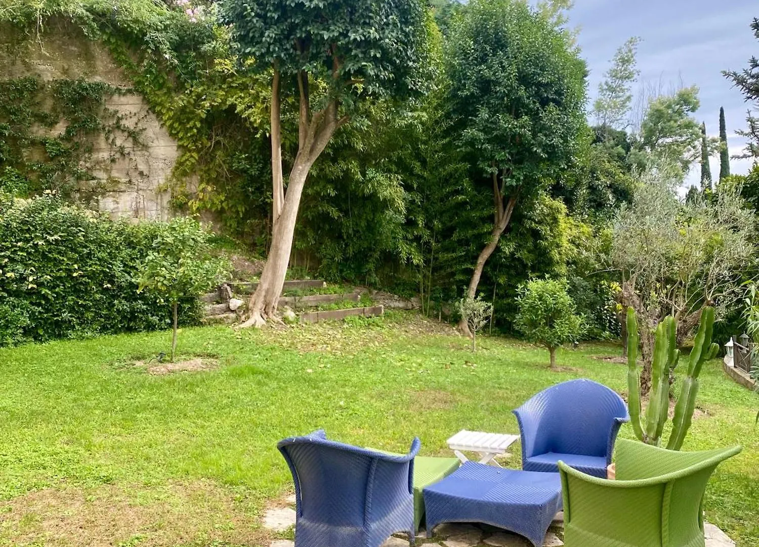 Appartement - Villa Le Saint Georges Avec Superbe Jardin Et Vue Mer Panoramique كان فرنسا
